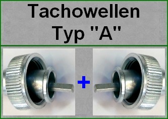 VDO-Tachowellen Typ 